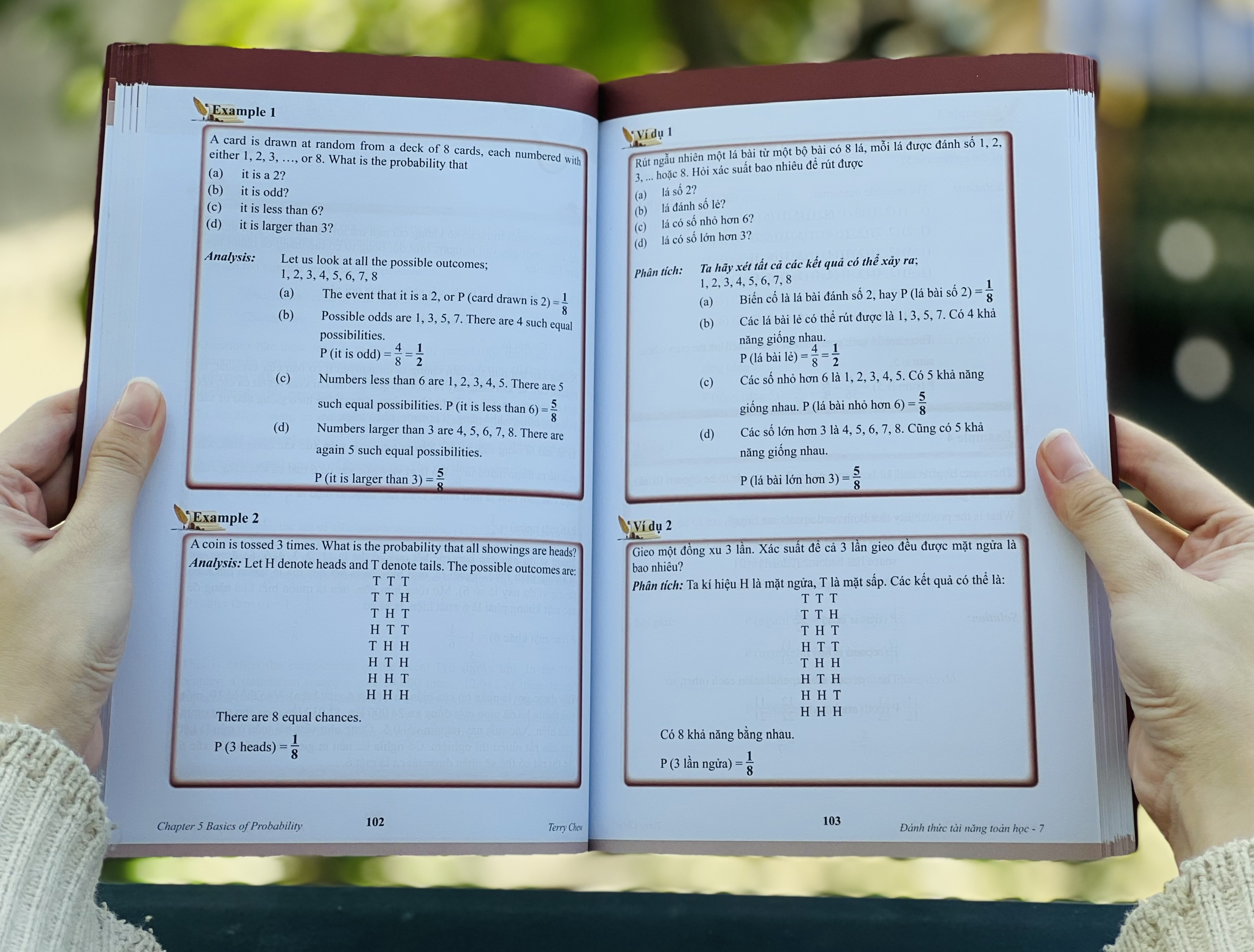 Sách Đánh Thức Tài Năng Toán Học 7 ( 13 - 15 tuổi ) - Sách Song Ngữ ( Việt – Anh) Giúp Trẻ Vừa Học Toán Vừa Ôn Luyện Tiếng Anh Theo Chương Trình Singapore, Sách Toán Lớp 8, Lớp 9 - Á Châu Books, Bìa Cứng, In Màu