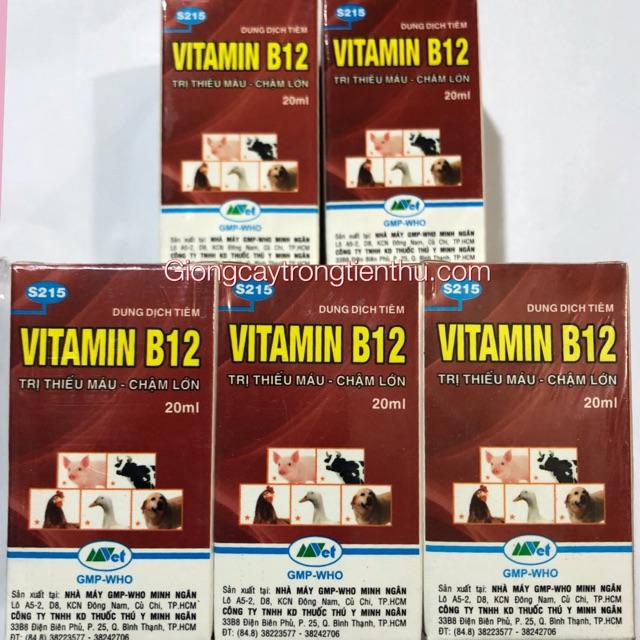 VITAMIN B12 GIẢI ĐỘC ,SỐC PHÂN THUỐC CÂY TRỒNG,PHONG LAN 20ml