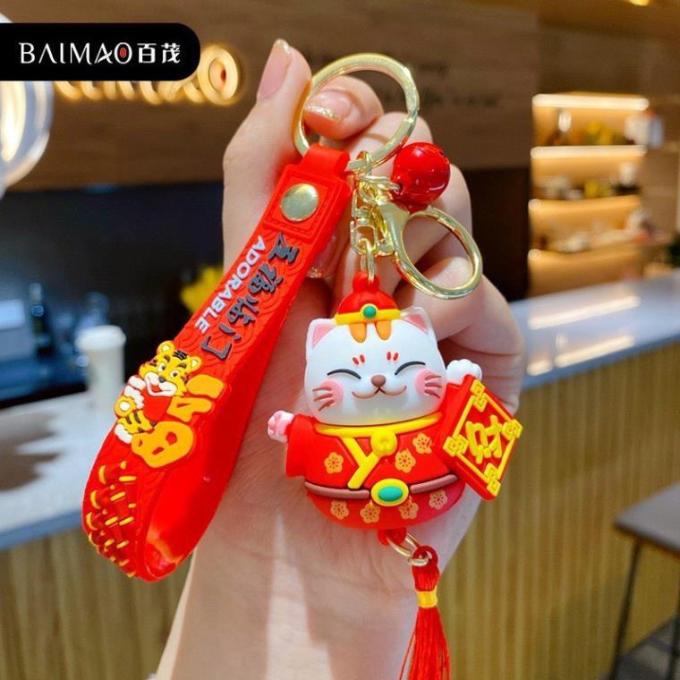 Móc Khóa Mèo Thần Tài May Mắn - Càng Đặc Biệt Hơn Cho Năm Quý Mão 2023