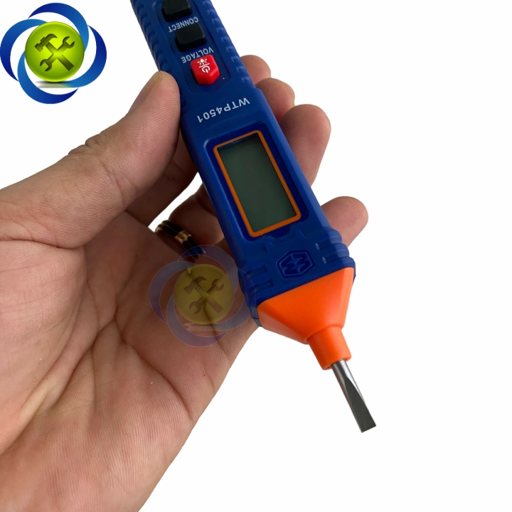 Bút thử điện 12V-250V WADFOW WTP4501 màn hình hiển thị số