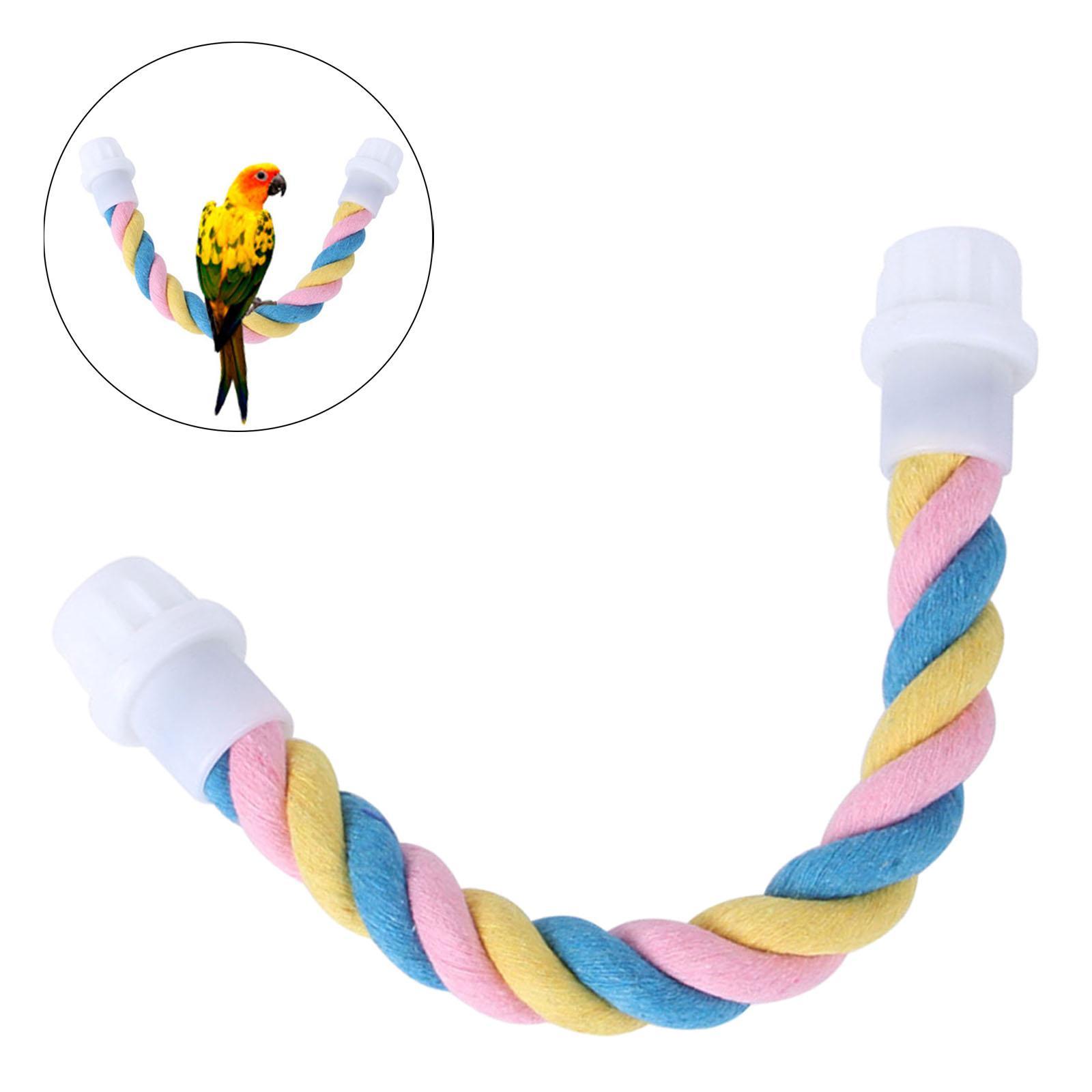 Bird Rope Perch Stand Climbing Rope for Parrot Standing Toy