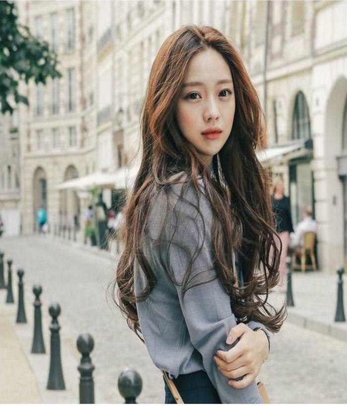 Tóc giả nữ hàn quốc tặng kèm lưới T5