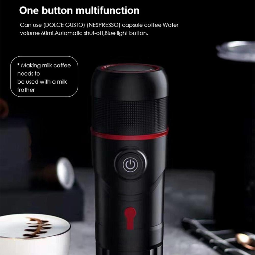 Coffee Machine Three In One Small Car Espresso Machine Portable Home Outdoor Espresso Capsule Coffee Cup