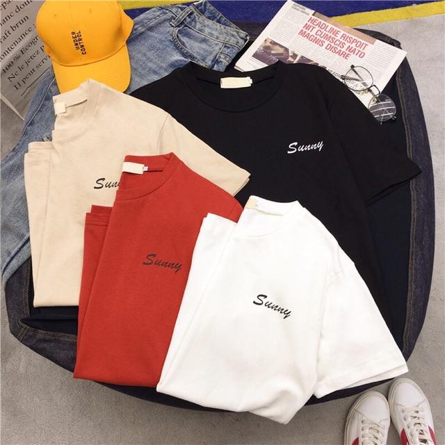 Áo thun tay lỡ form rộng