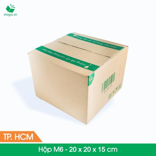 M6 - 20x20x15 cm -100 Thùng hộp carton