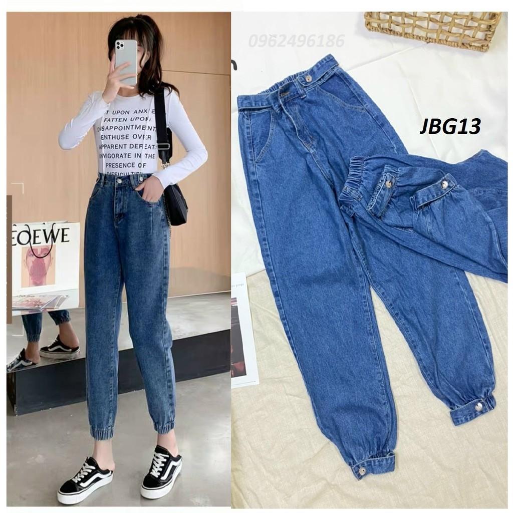 Quần Jogger nữ chất jean cotton JBG13