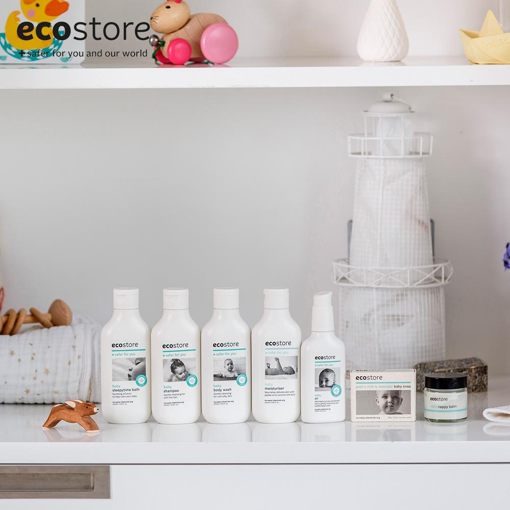 Ecostore Bánh xà phòng cho bé từ sữa dê và hoa oải hương gốc thực vật Ecostore 80g