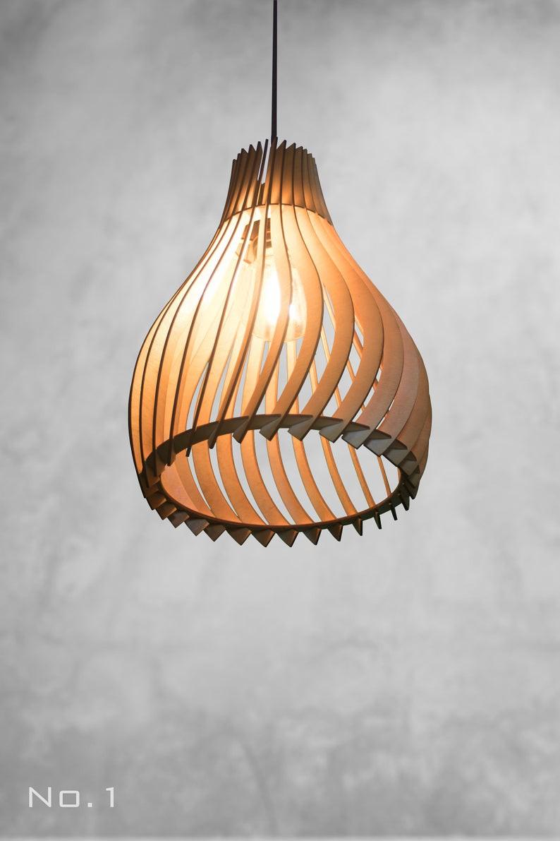 Đèn Gỗ DIY 188