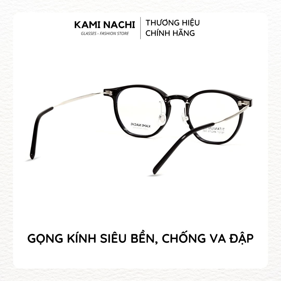 Gọng kính The Angel phiên bản Sari chất liệu Titanium mạ I-on mã 16107X KAMI NACHI