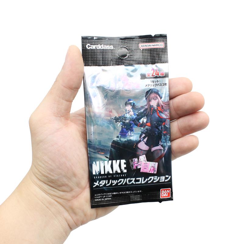 Bộ Thẻ Sưu Tập Nhân Vật Goddess Of Victory: Nikke - Thẻ Ánh Kim Vol.1 - Bandai NI-MC01 (2 Cards Ngẫu Nhiên/Túi)