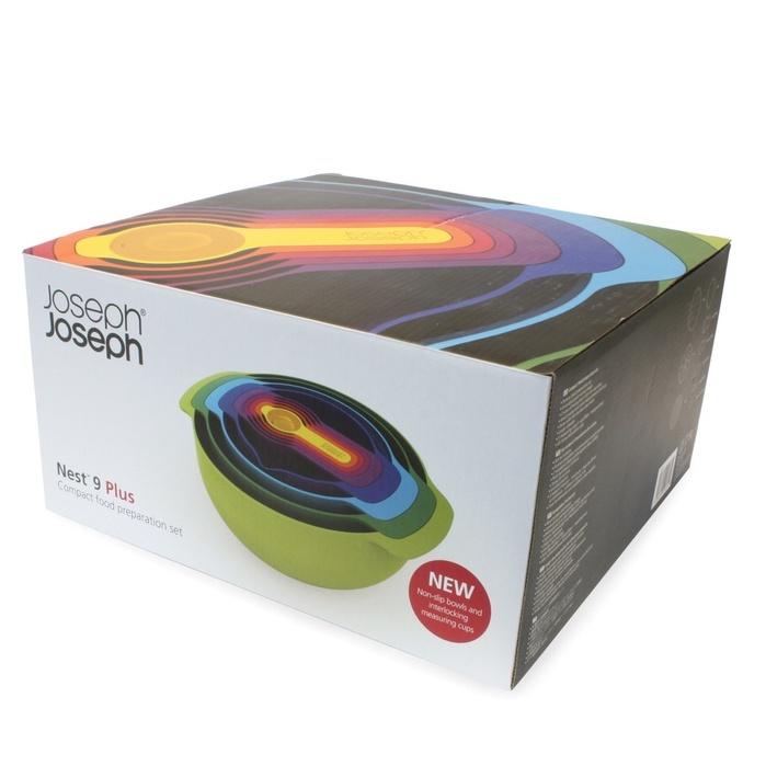 Bộ Dụng Cụ Làm Bánh Joseph Joseph 400311 - Nest 9 Plus Multi Colour