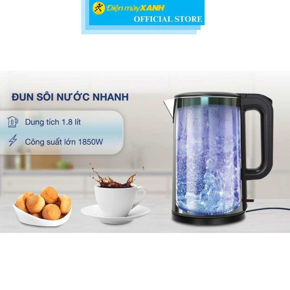 Bình đun siêu tốc Sunhouse Mama 1.8 lít SHD1389 - Hàng Chính Hãng