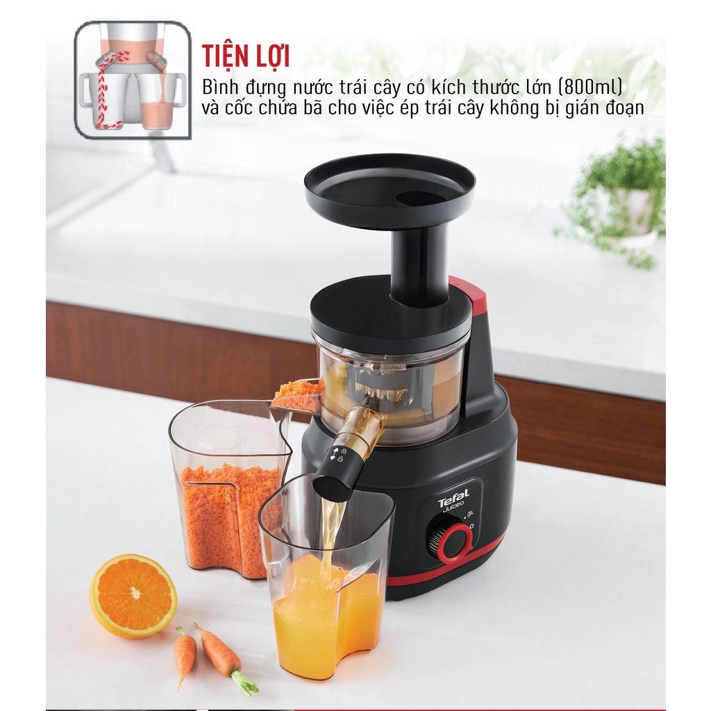 Máy ép chậm Tefal ZC150838 - Hàng chính hãng