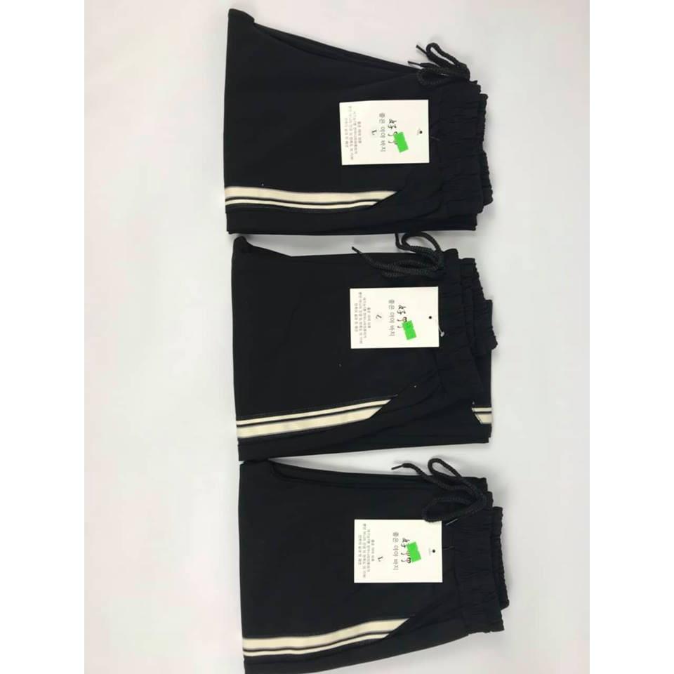 Quần jogger nữ 2 sọc chất umi cao cấp loại 1