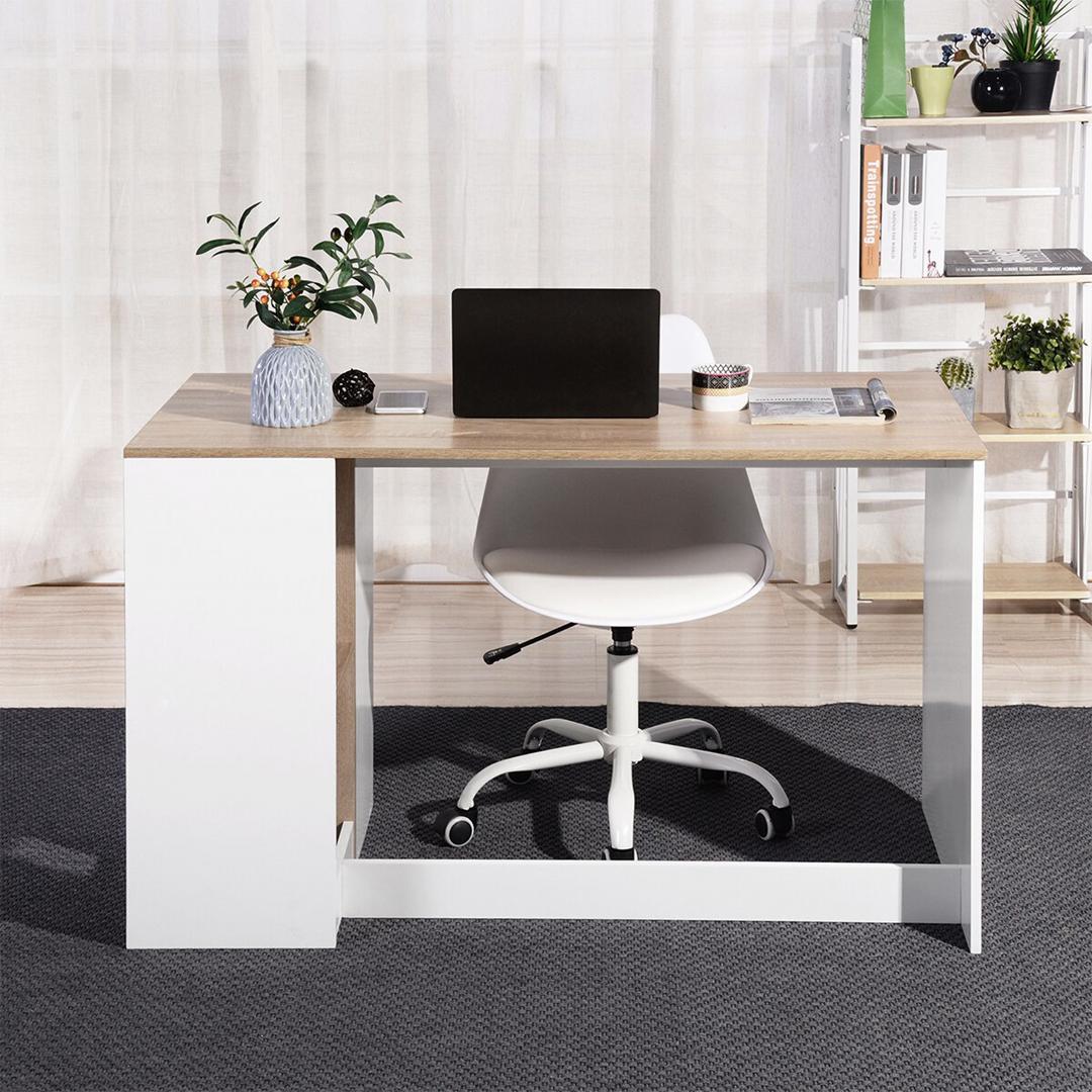 Bàn làm việc, bàn học gỗ hiện đại SMLIFE Deepak | Gỗ MDF dày 17mm chống ẩm | D120xR60xC75cm