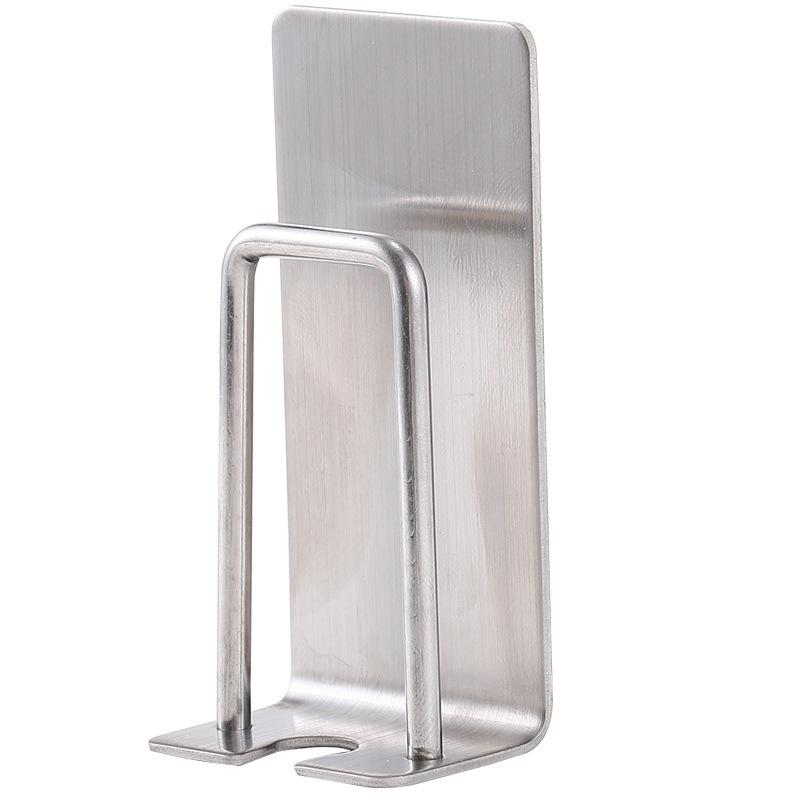 Chủ sở hữu đồ uống 2PCS Tường gắn trên tường bằng thép không gỉ và người giữ bàn chải đánh răng RustProof