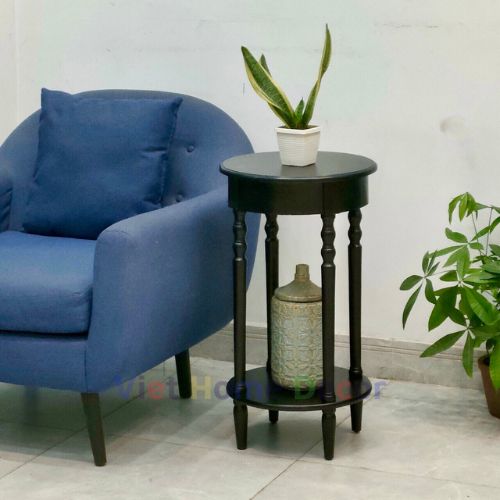 Bàn Trang Trí, Bàn Đèn, Tab Đầu Giường Chân Tiện 9203 - Thương hiệu Viet Home Decor