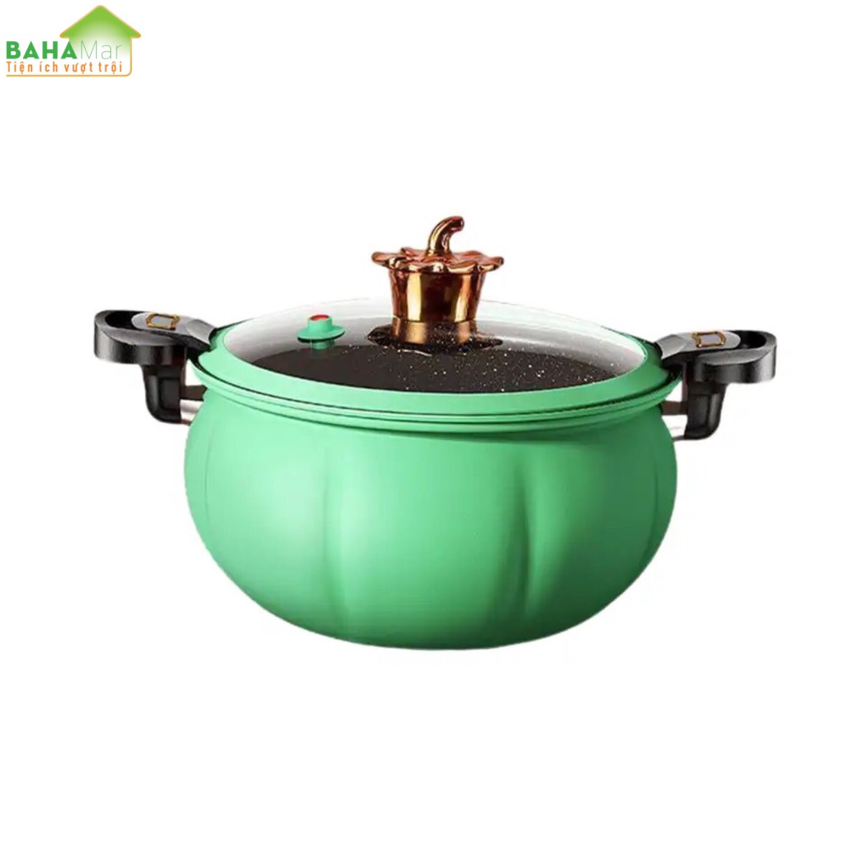 NỒI ÁP SUẤT CHỐNG DÍNH ĐA NĂNG BÍ NGÔ DUNG TÍCH 8L CÓ VỈ HẤP TIỆN DỤNG "BAHAMAR" giữ nguyên chất dinh dưỡng và làm cho chế độ ăn uống của bạn lành mạnh hơn