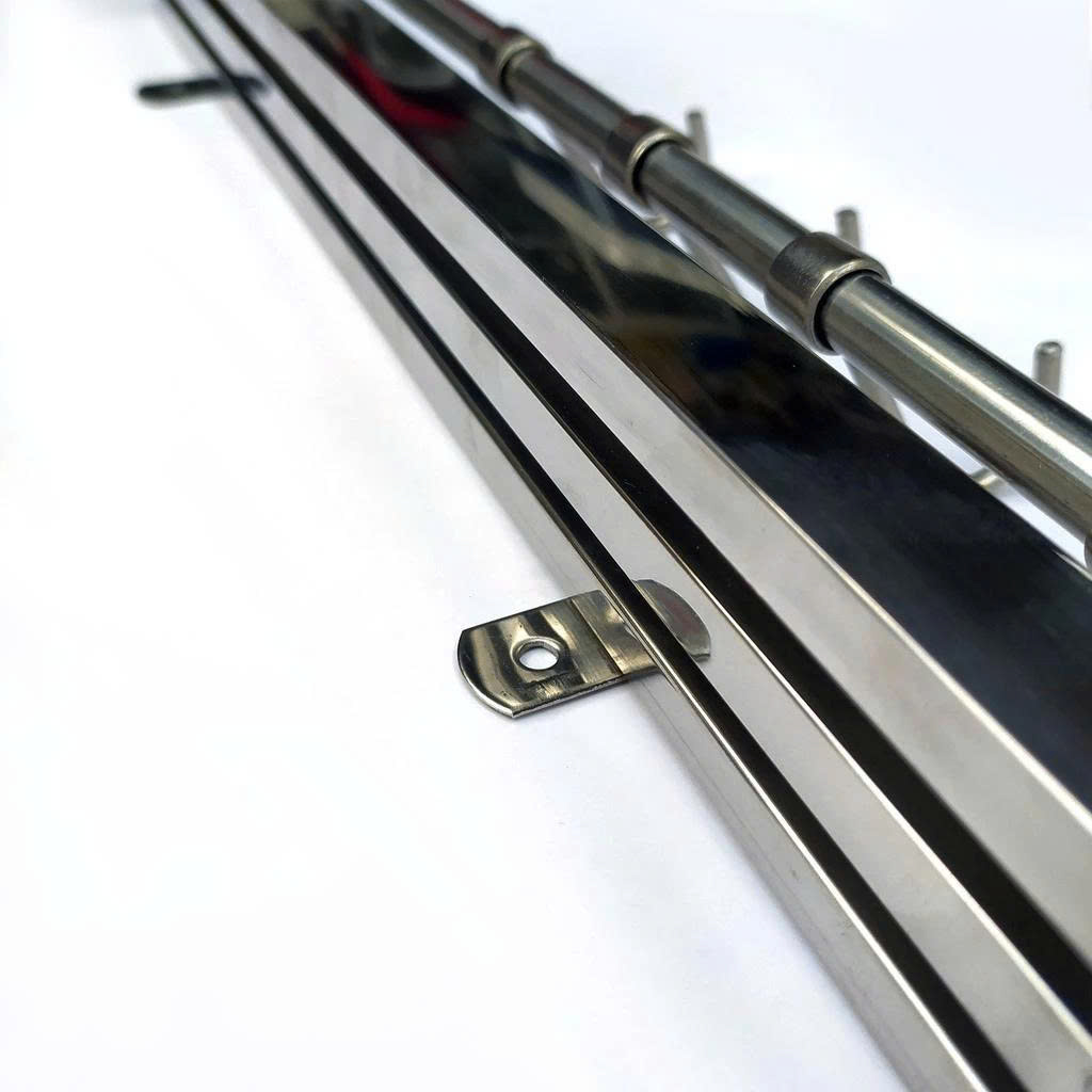 Vắt Dao Inox Cài Dao Treo Khăn Vật Dụng Nhà Bếp - Gắn tường đa năng dài 50cm
