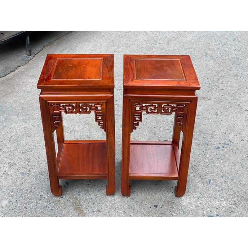 Đôn vuông gỗ lim kích thước cao 60cm mặt vuông 30cm