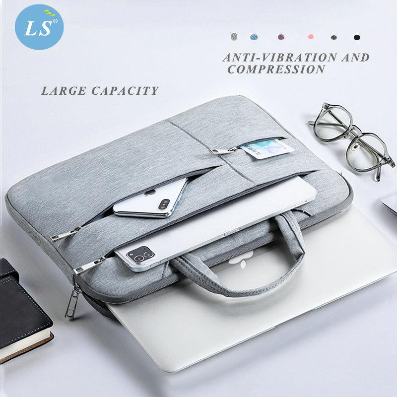 Túi Xách Tay Túi Đựng Laptop 13 14 15 15.6 Inch Dành Cho Xiaomi MacBook Air Pro 13 Ốp Bảo Xách Tay Phụ Kiện Nữ áo Cặp