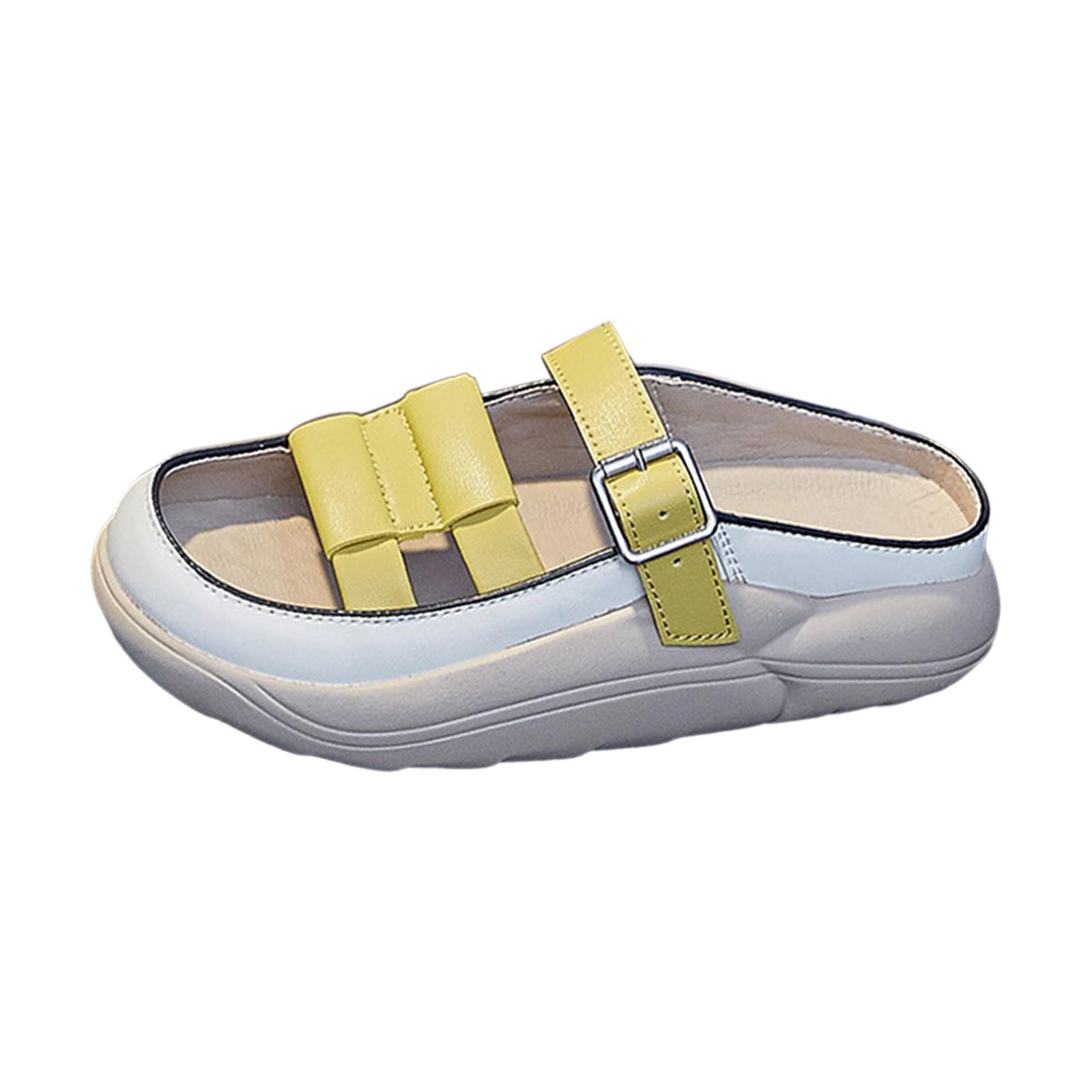 Women' Sandals Waterproof Soft Slip On Flat Sandal Floor Slides Shoes