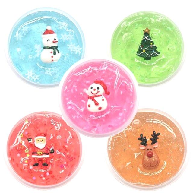 SLIME TRONG VƯƠNG VẤN MÙA NOEL - CLEAR SLIME ĐẸP CHẤT LƯỢNG RẺ