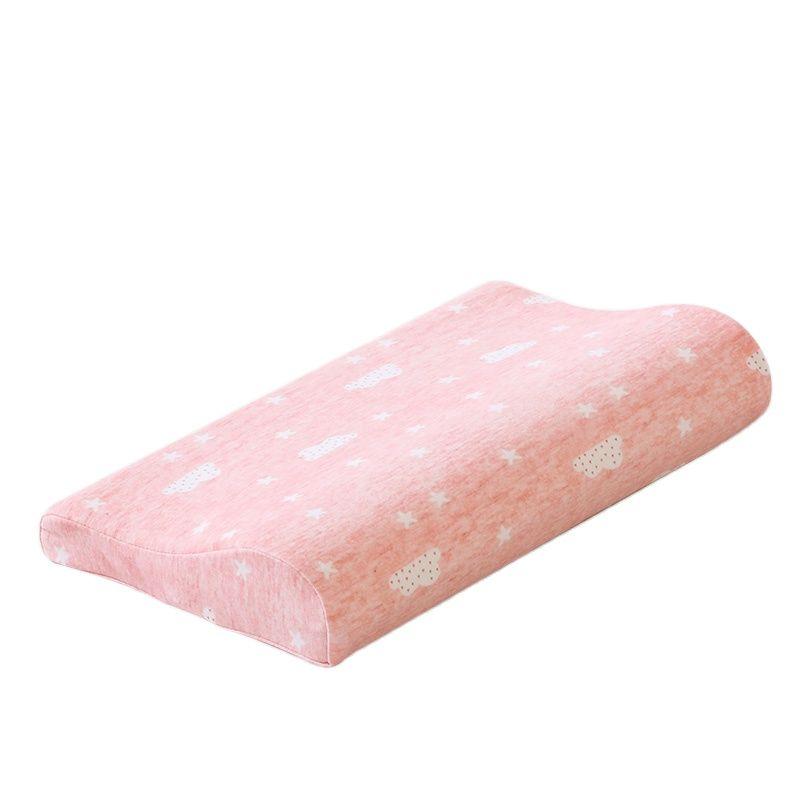 Mút Gối Cho Bé Con Cổ Tử Cung Cổ Cotton Thoáng Khí Màu Hồng Xanh Dương Gối Ngủ