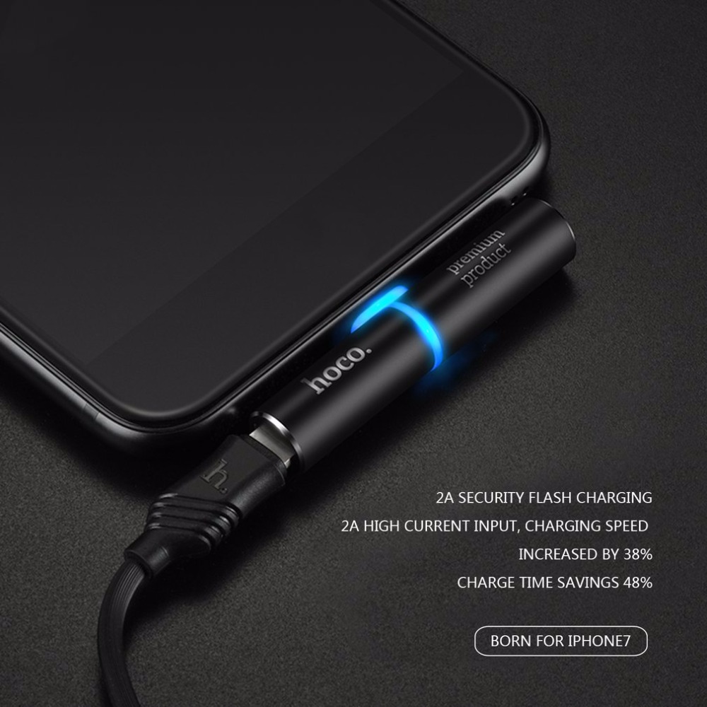 Cáp Chuyển Lightning sang 3.5 và Lightning Hoco LS4 - Chính hãng