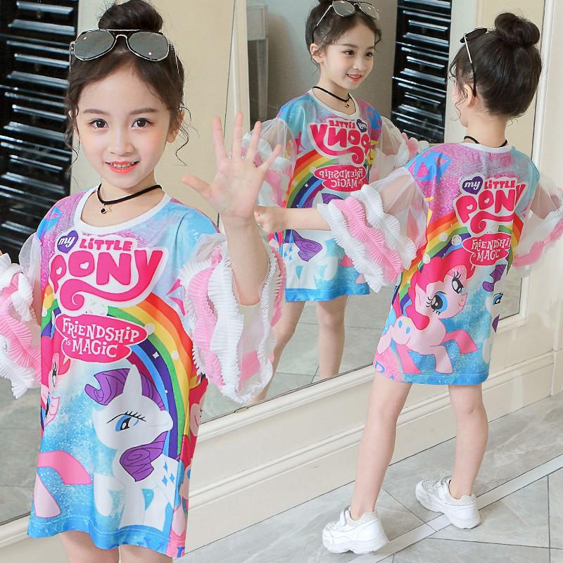 ĐẦM NGỰA PONY CHO BÉ GÁI TỪ 12KG ĐẾN 45KG