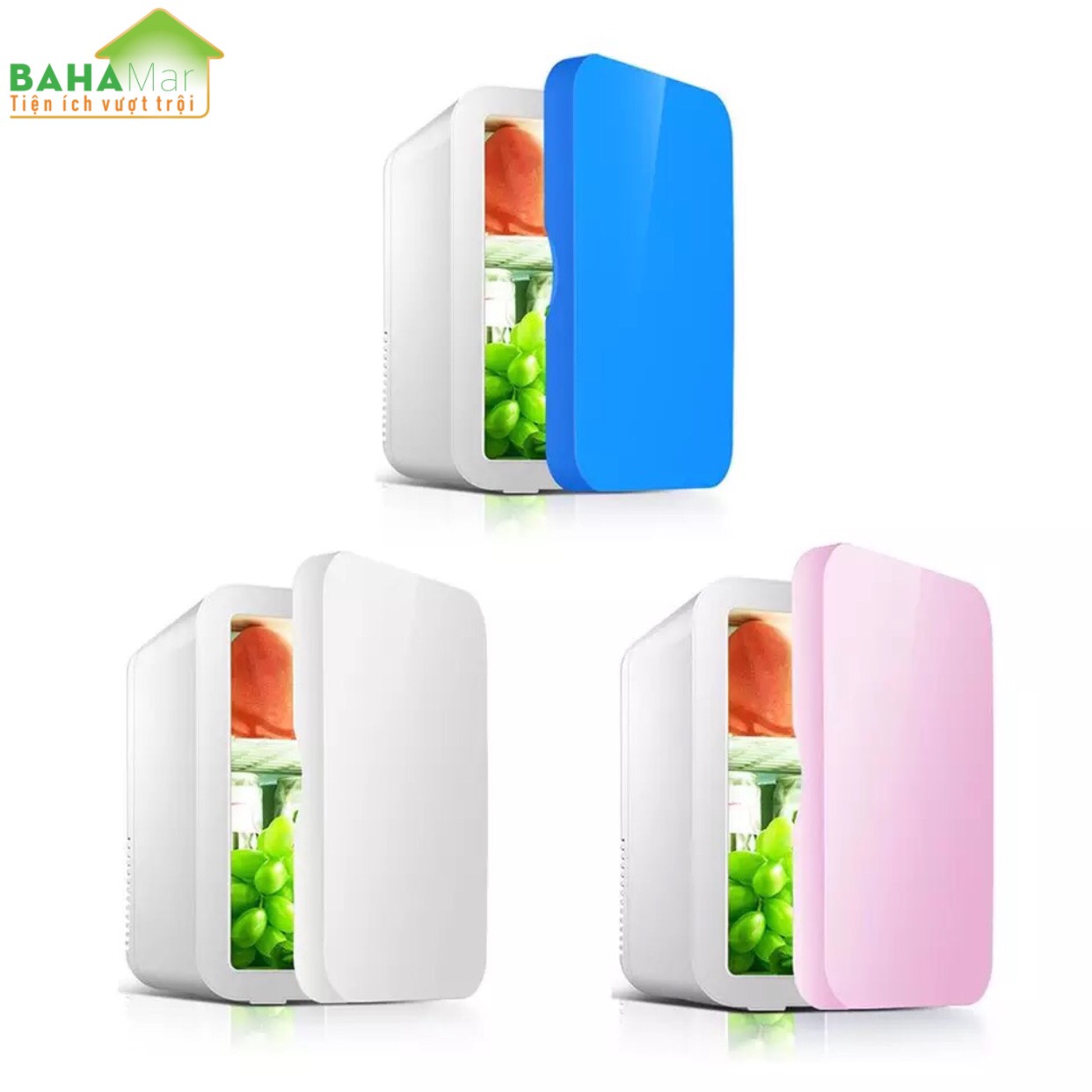 TỦ LẠNH MINI 8L ĐỂ XE Ô TÔ, VĂN PHÒNG, PHÒNG NGỦ "BAHAMAR"