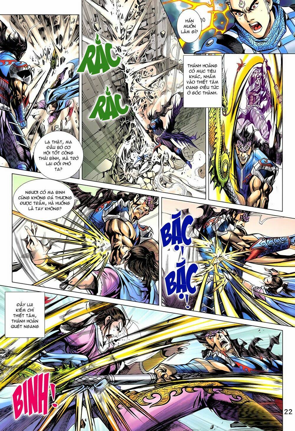 thần binh vấn thiên chapter 16 22