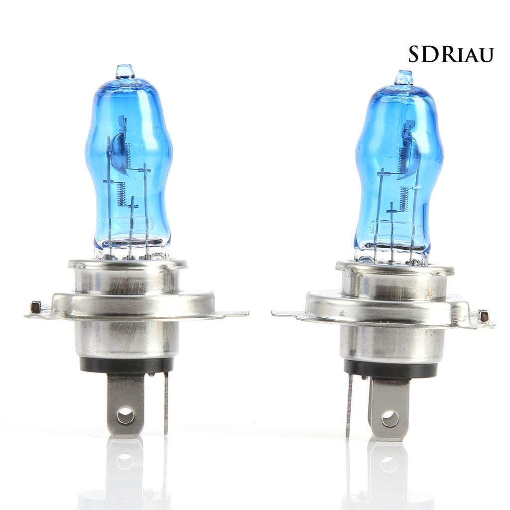 Set 2 Đèn H4 12v 100 / 90w 6000k Siêu Sáng Dành Cho Ô Tô Xe Tải