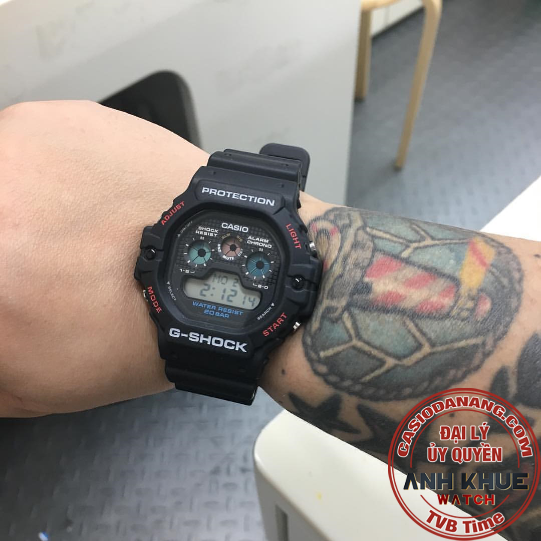 Đồng hồ nam dây nhựa Casio G-Shock chính hãng DW-5900-1DR