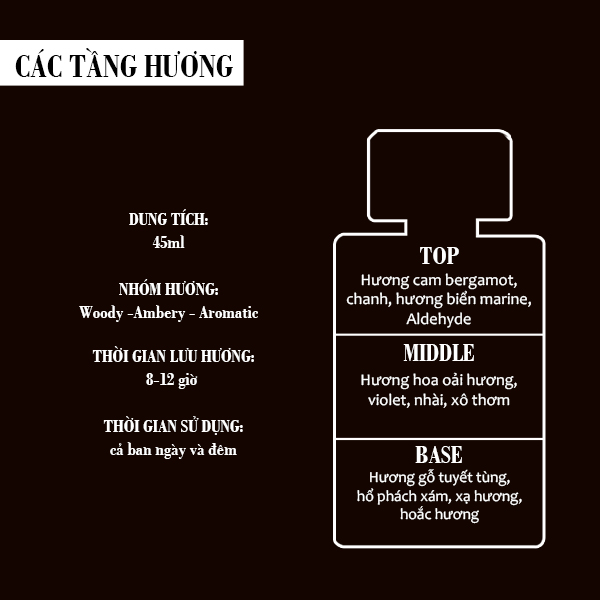 Nước hoa DIAMOND pour HOMME (Brown)