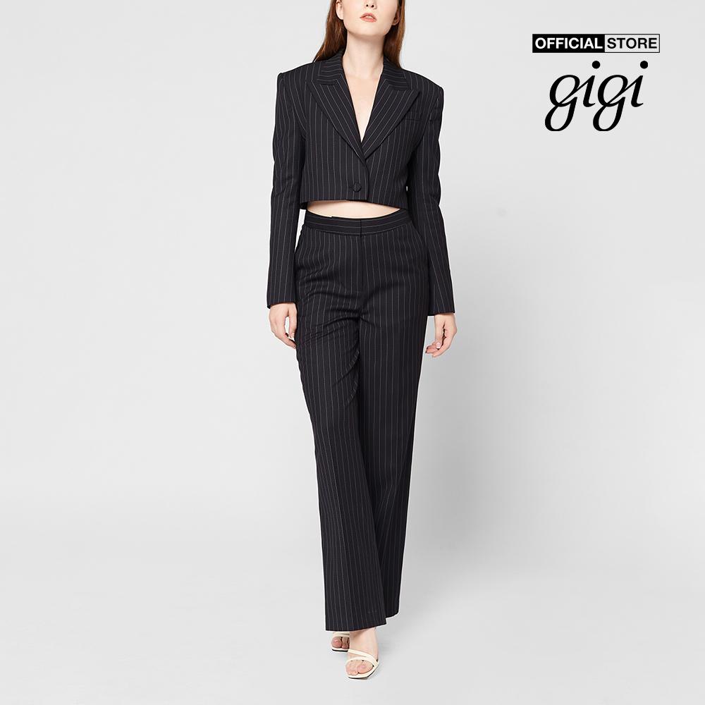 GIGI - Quần tây nữ lưng cao phom suông thời trang G3202P211307