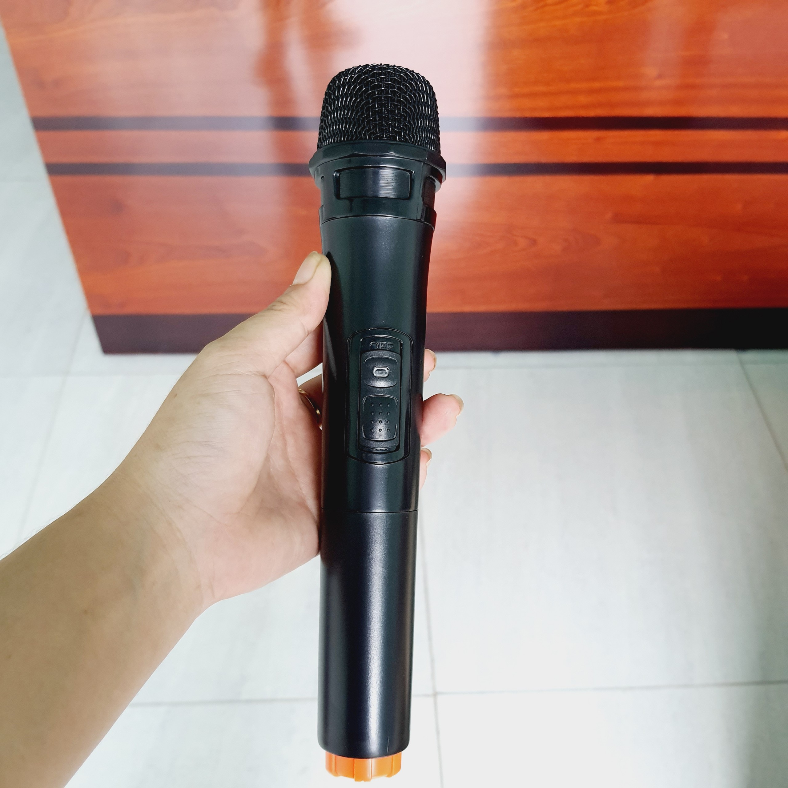 Loa Kéo Karaoke Nanomax S-8B 2 Tấc bluetooth Đọc Được Usb Thẻ Nhớ Công Suất 100w Tay Kéo Vân Gỗ Tặng 1 Mic Tiện Dụng Hàng Chính Hãng