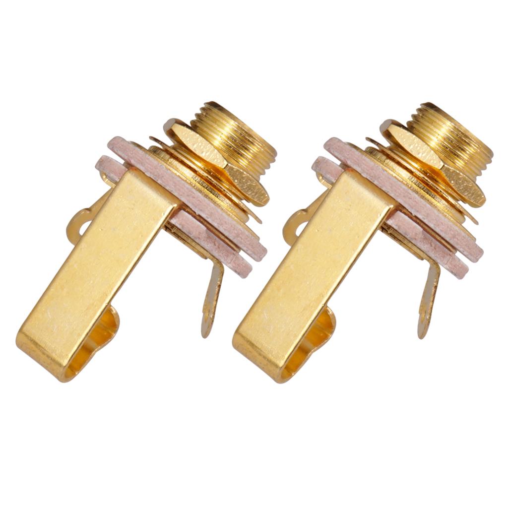 6,35mm 1/4 "Ổ Cắm Mono Jack Cho Pickup Guitar điện