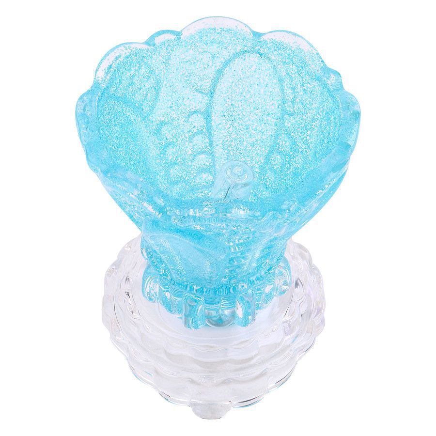 Đèn xông tinh dầu thủy tinh xanh dương Lasante DTT-02