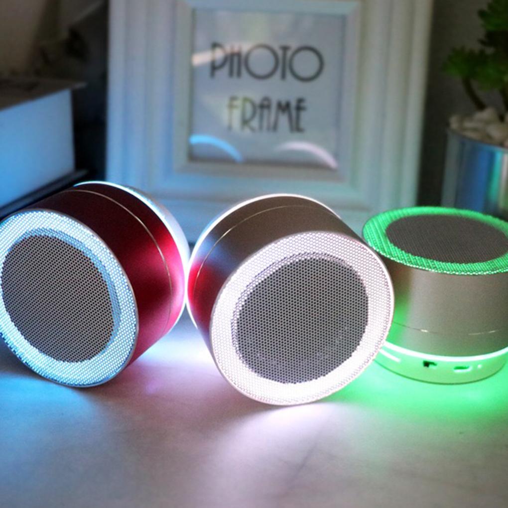 Loa Bluetooth không dây âm thanh nổi A10 Đầu vào AUX Cuộc gọi rảnh tay Thẻ TF Âm thanh HD nhỏ Hộp âm thanh Màu đen: vàng hồng