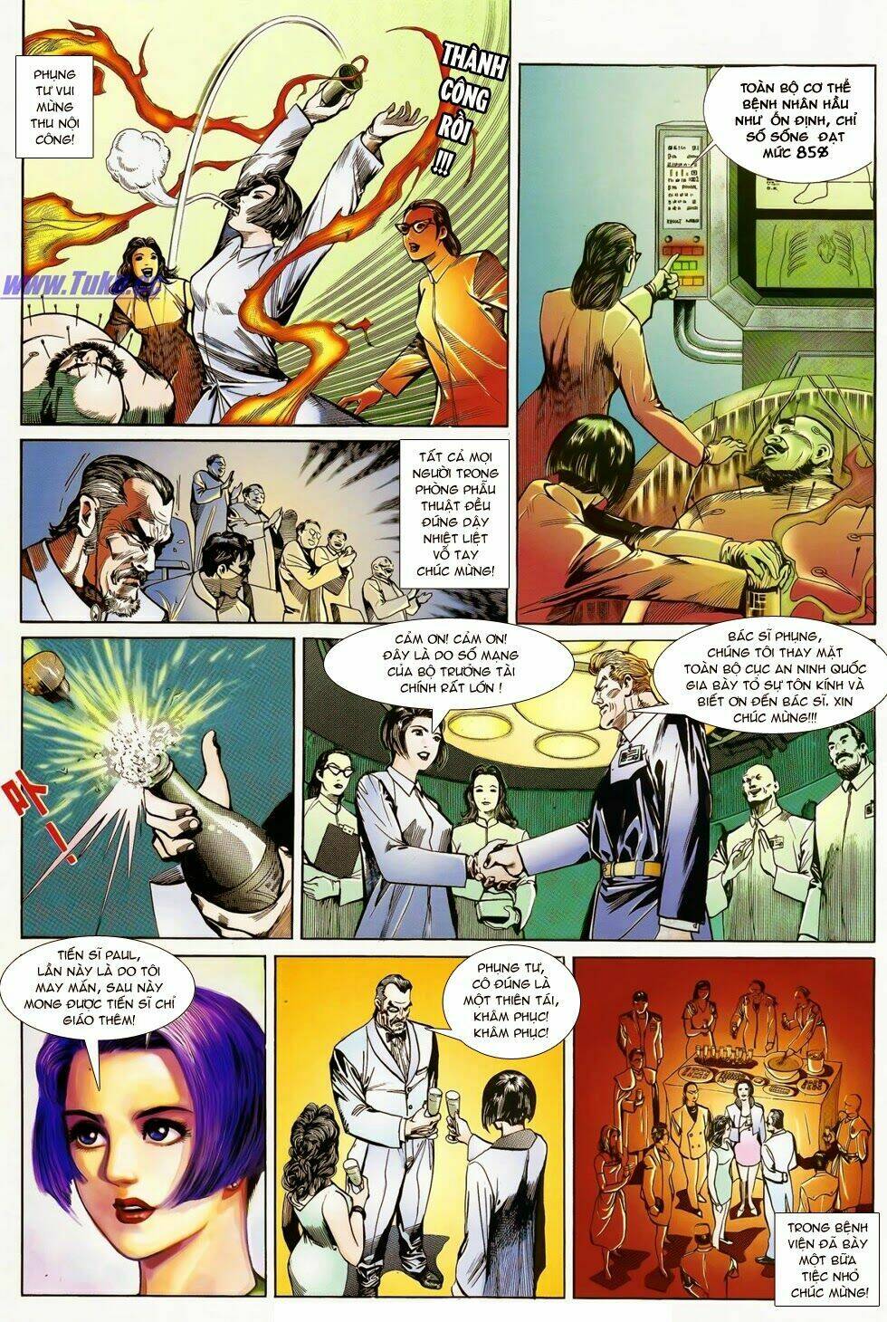 long hổ ngũ thế chapter 5 5