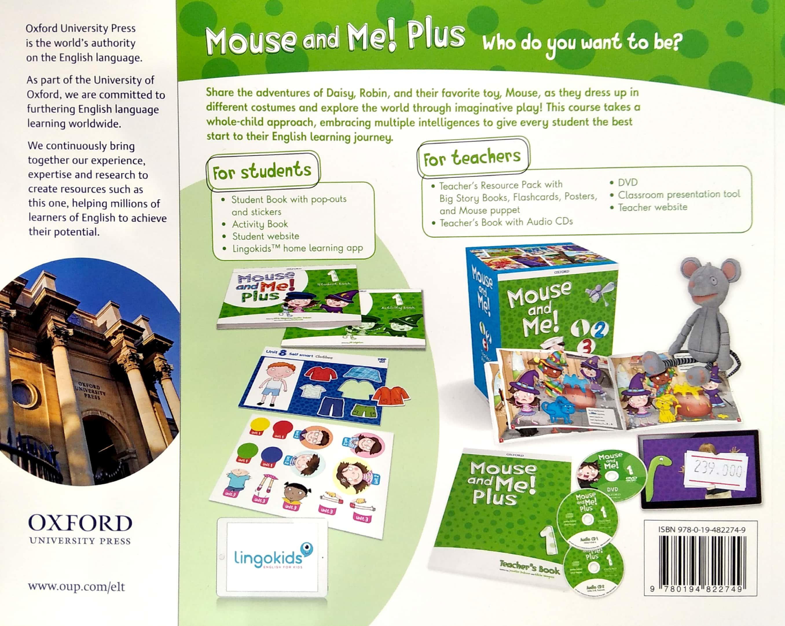 Mouse And Me! Plus: Level 1: Student Book Pack