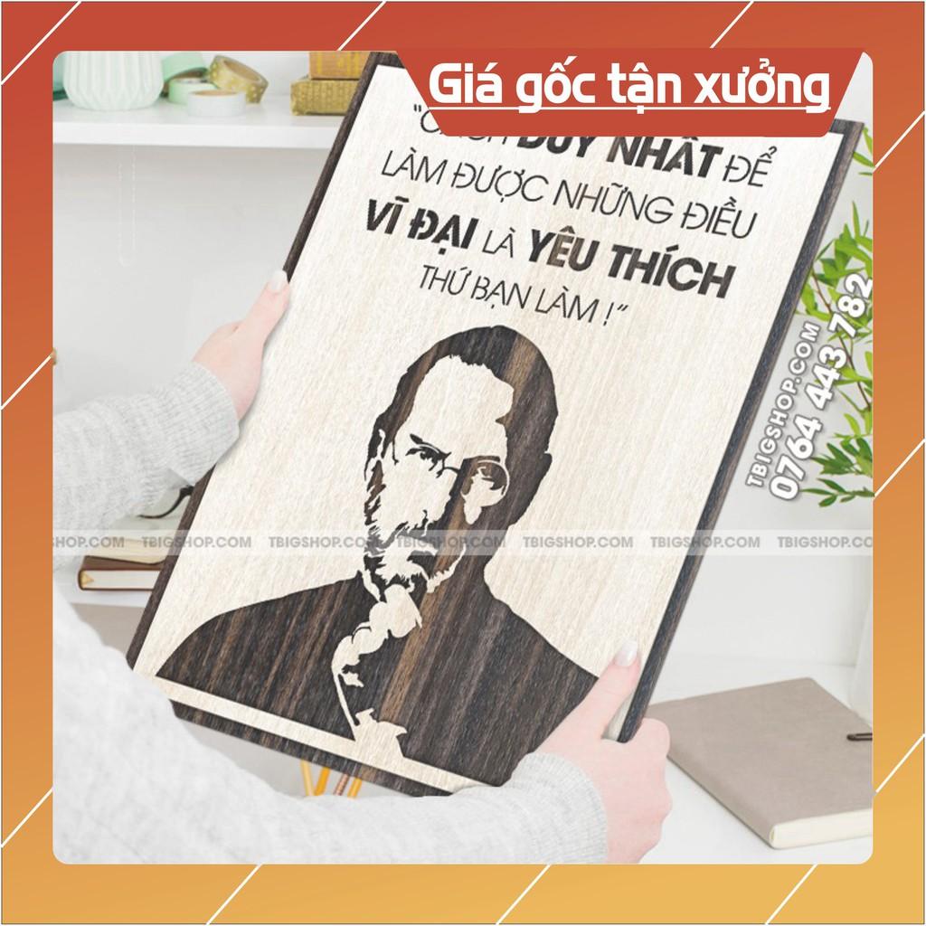 [Cách duy nhất để làm được những điều vĩ đại là yêu thích nhữn thứ bạn làm] - Tranh tạo đô