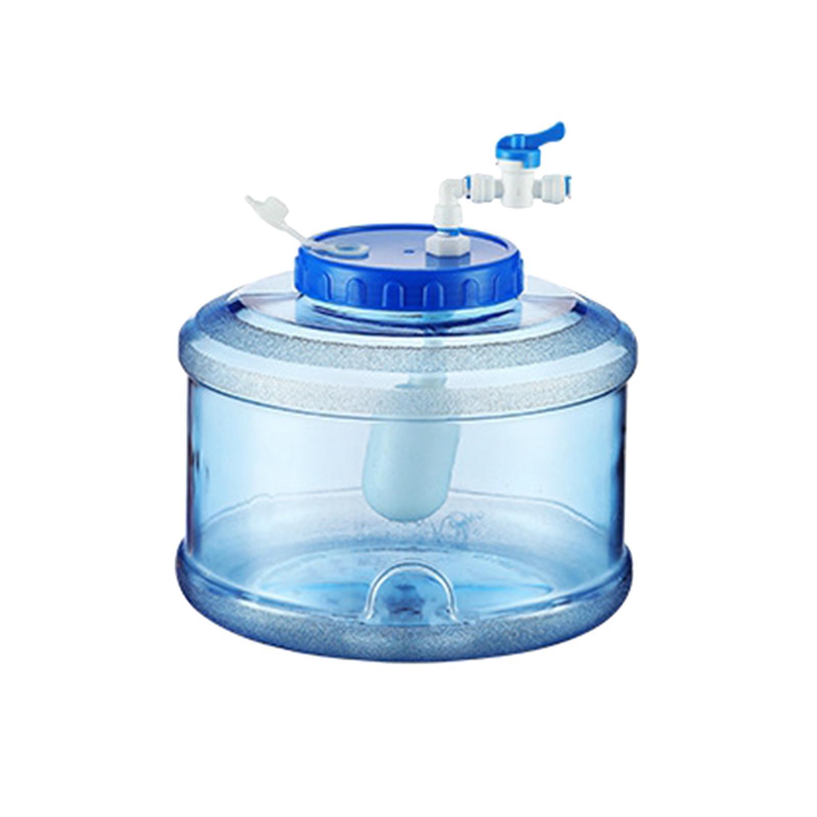 Water Container Water Jug with Floating Ball Portable with Handle Water Tank Water Bottle Carrier Water Storage for Camping