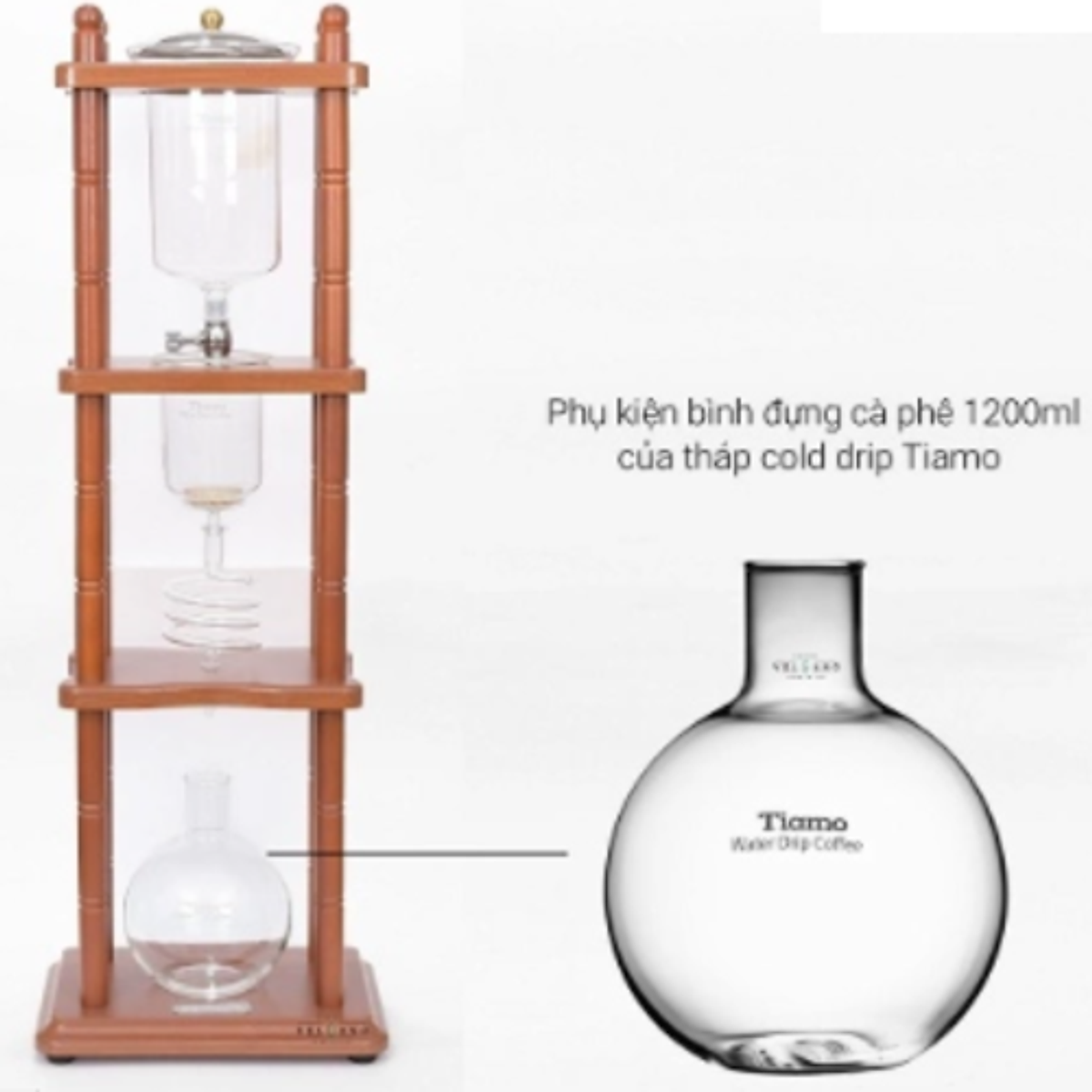 Bình đựng cà phê của tháp Cold Drip Tiamo HG2713