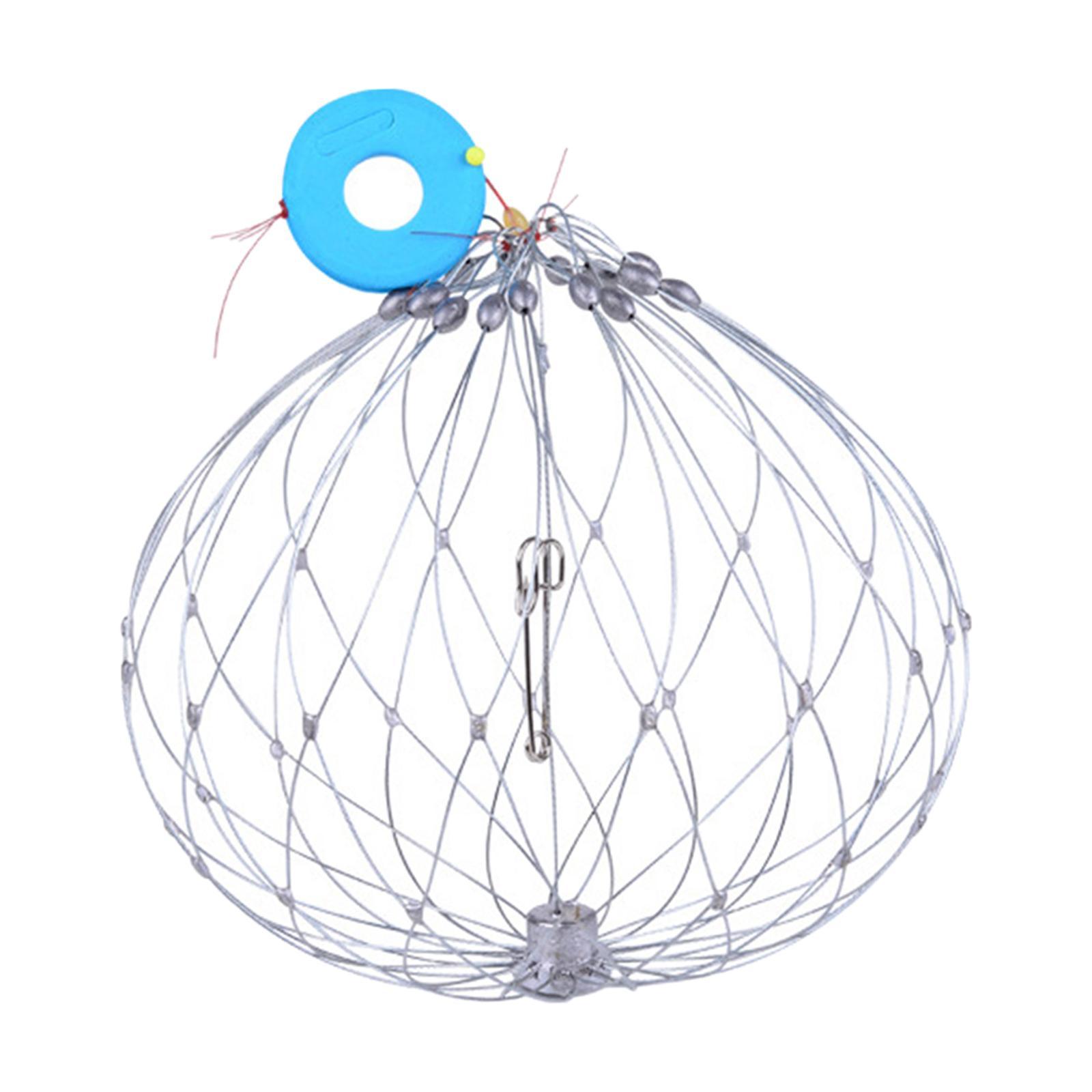 Fishing Net Collapsible Fish Cage Outdoor Fishing Accessories