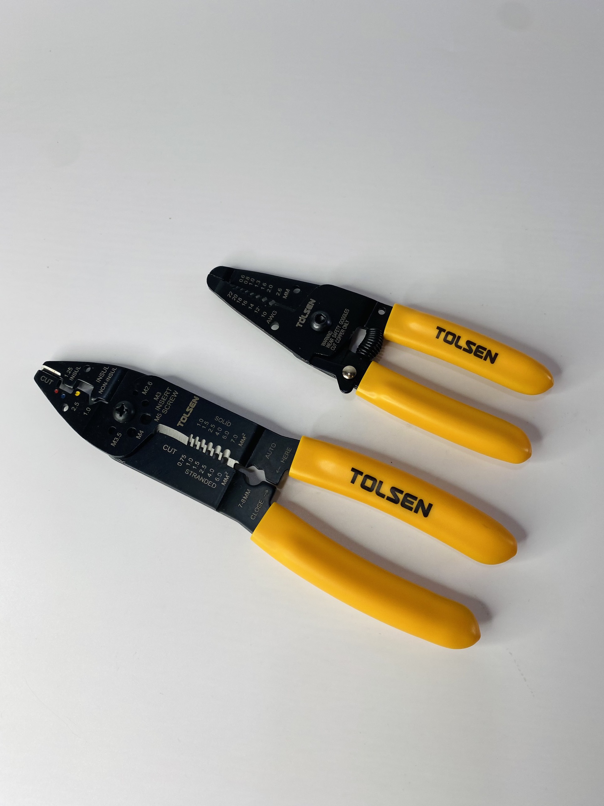 Kìm tuốt dây điện đa năng Tolsen 38051 chức năng 7in1 - Hoàng Yến
