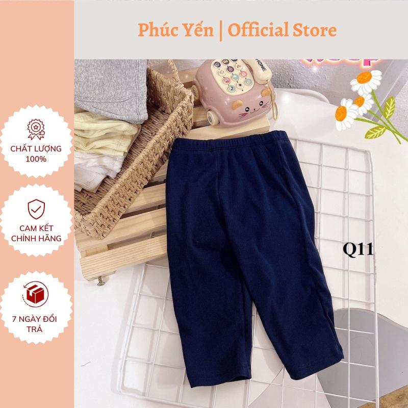 Đồ mặc quần trẻ em Sét 4 quần legging XOOP gân tăm cho bé gái ( 9-19kg) Q11 Shop Phúc Yến