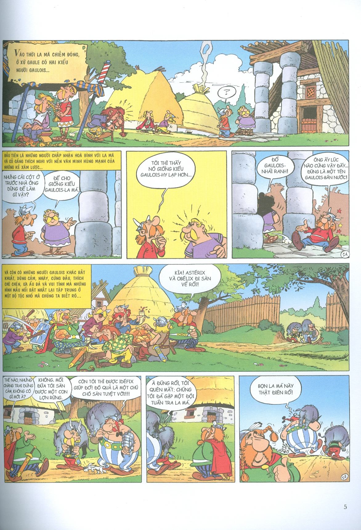 ASTERIX – René Gossiny và Albert Uderzo – NXB Kim Đồng