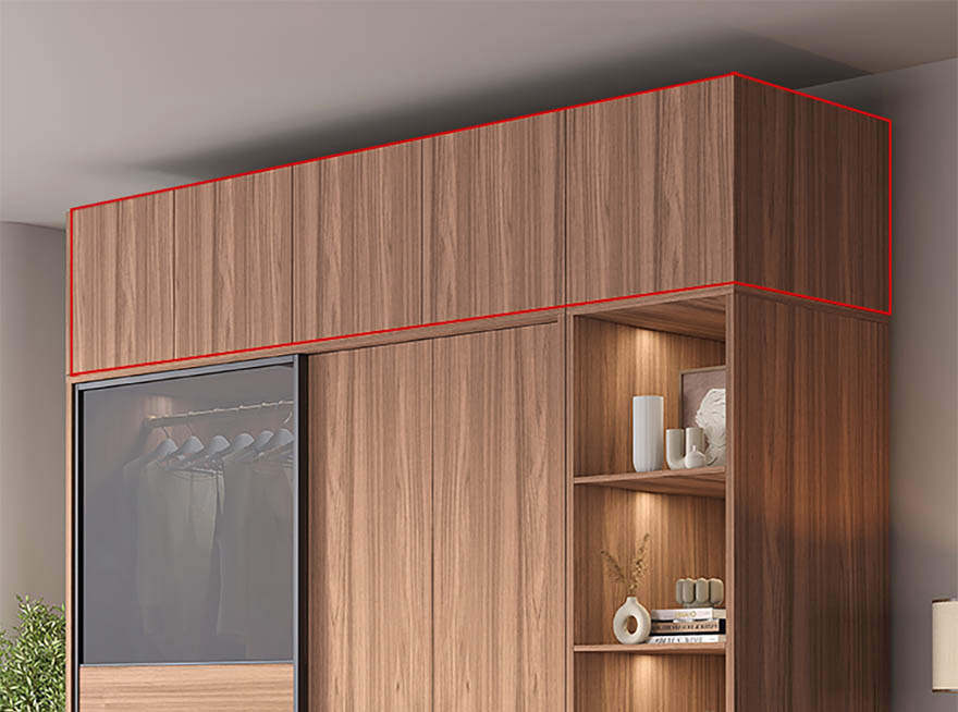 Tủ áo MDF thiết kế tinh tế, gọn gàng